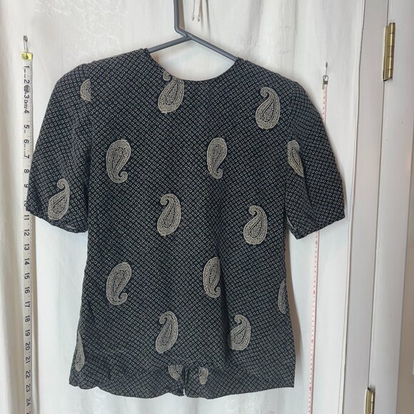 Vintage Gloria Sachs Silk Shirt - Picture 1 of 3